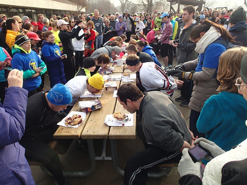 2015-03-14 2015-03-14 Pi 5K 022.JPG - The first (only) Pi run on 3.14.15 at 9:26.53 am... with PIE!